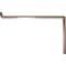Ekena Millwork Steel Truss Shelf Bracket, Hammered Copper 2"W x 12"D x 7 3/4"H BKTM02X12X07TSHCO - alternate 10